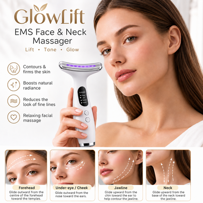 GlowLift EMS Face & Neck massager