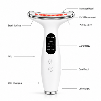 GlowLift EMS Face & Neck massager