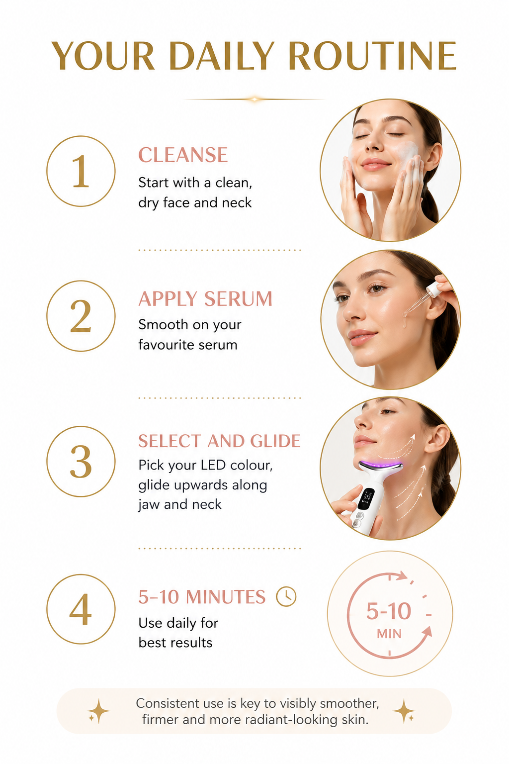 GlowLift Your Daily Routine How To Use Guide